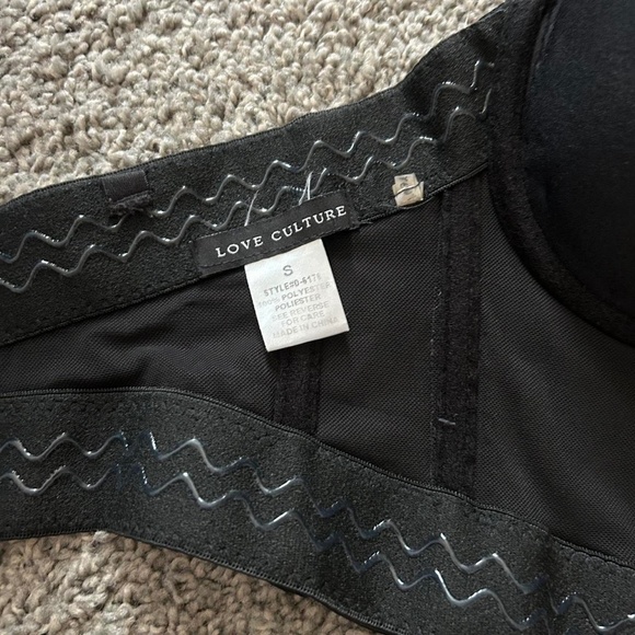 Bedazzled crop top bustier sequins beads beaded corset top  Brand love culture - Picture 4 of 6